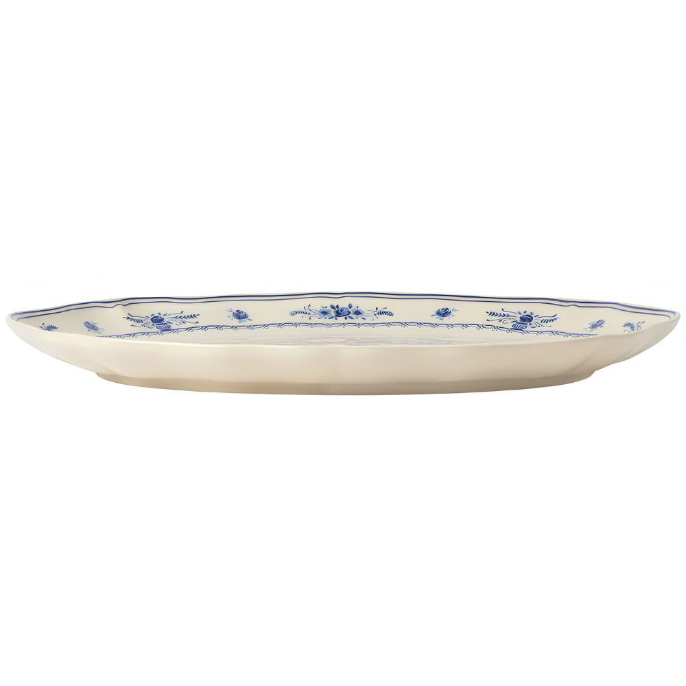 Costa Nova Vila Large Oval Platter BeigeBlue 40cm (1)
