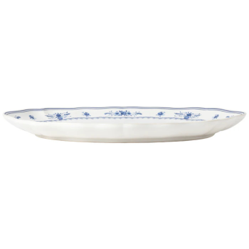 Costa Nova Vila Large Oval Platter WhiteBlue 40cm (1)