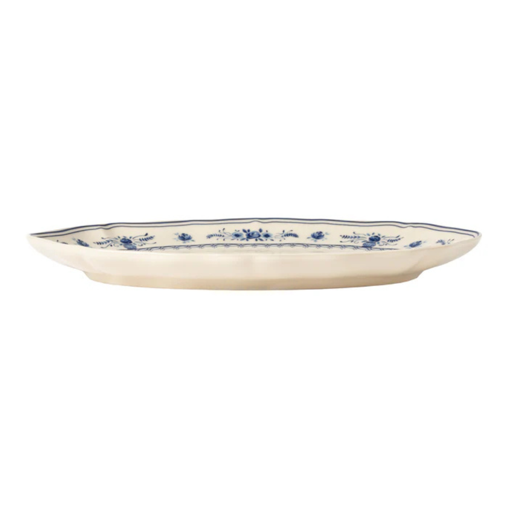 Costa Nova Vila Oval Platter BeigeBlue 32cm (1)