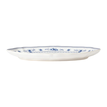 Costa Nova Vila Oval Platter WhiteBlue 32cm (1)