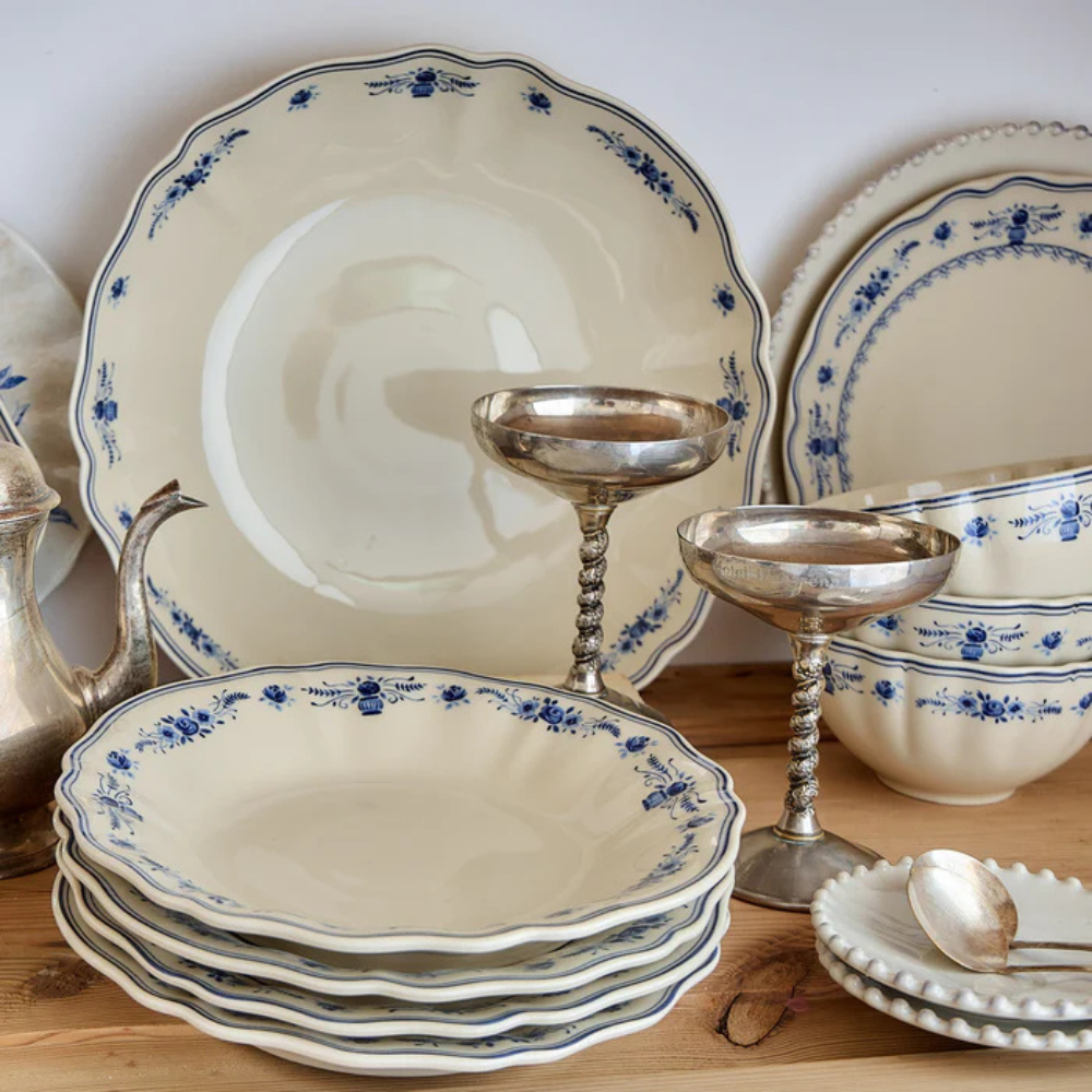 Costa Nova Vila Pasta Plate BeigeBlue 25cm (3)