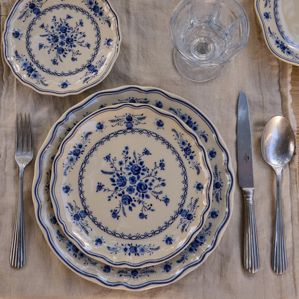 Costa Nova Vila Salad Plate BeigeBlue 21cm (4)