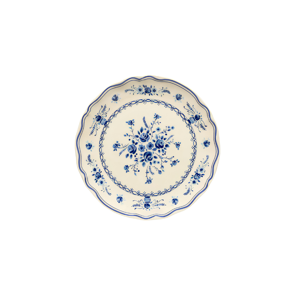 Costa Nova Vila Salad Plate BeigeBlue 21cm