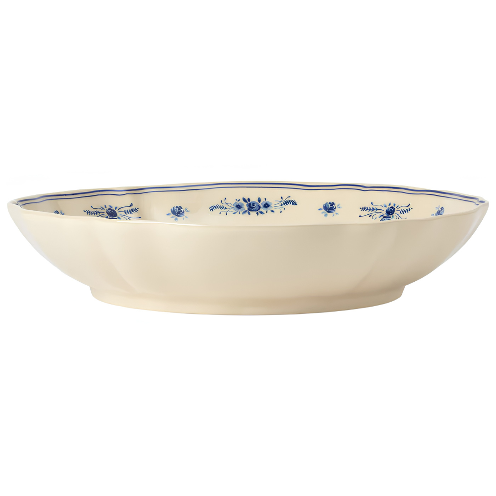 Costa Nova Vila Serving Bowl BeigeBlue 34cm (2)
