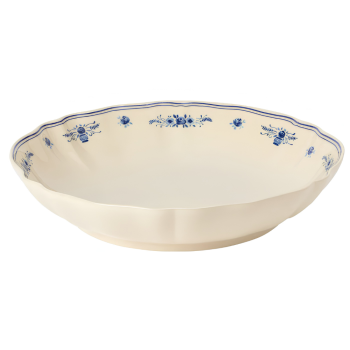 Costa Nova Vila Serving Bowl Beige/Blue 34cm