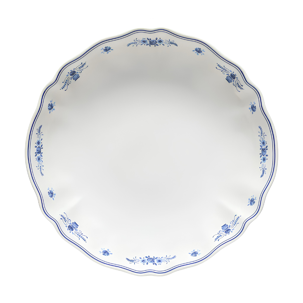 Costa Nova Vila Serving Bowl WhiteBlue 34cm (1)
