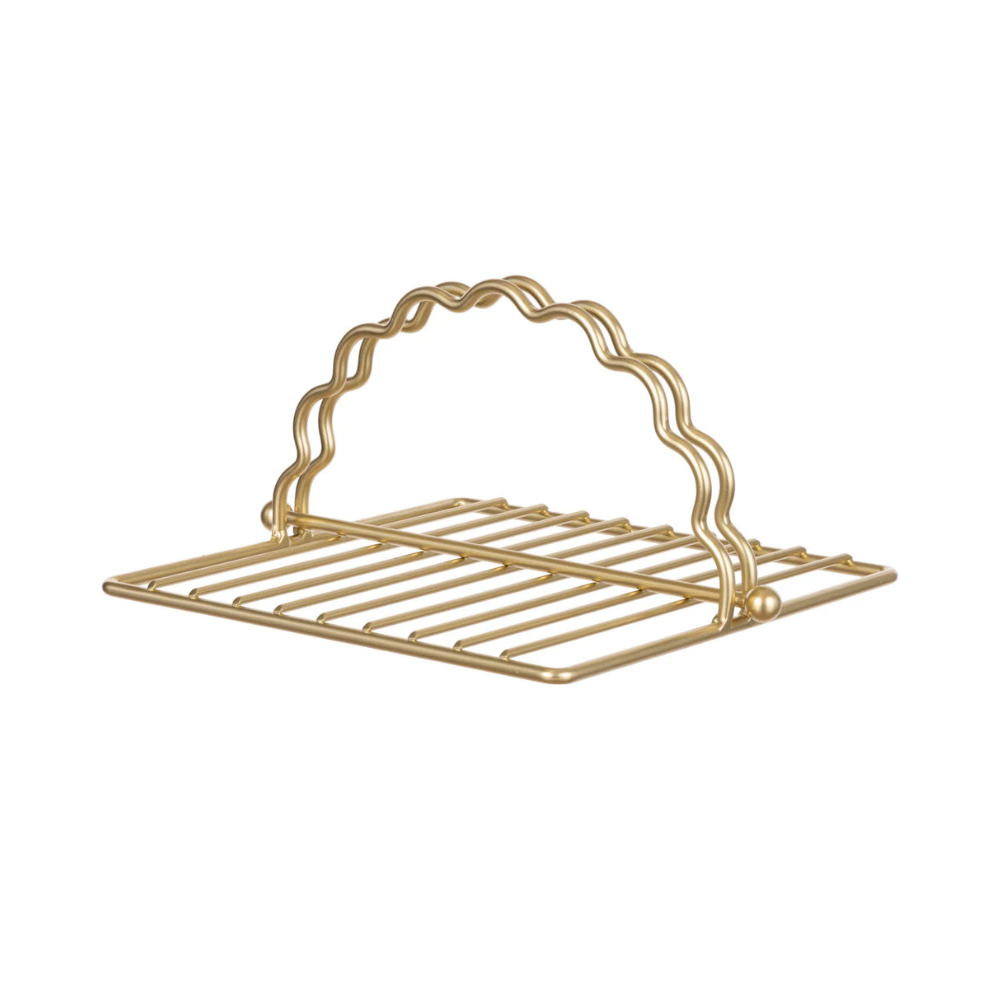 Davis & Waddell Scalloped Napkin Holder 20cm (1)