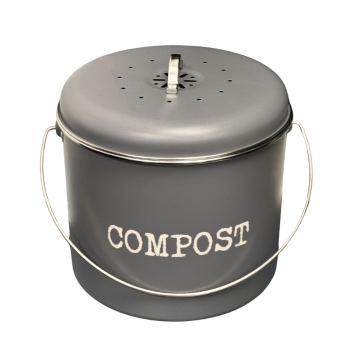 Di Antonio Compost Bin Grey 23cm