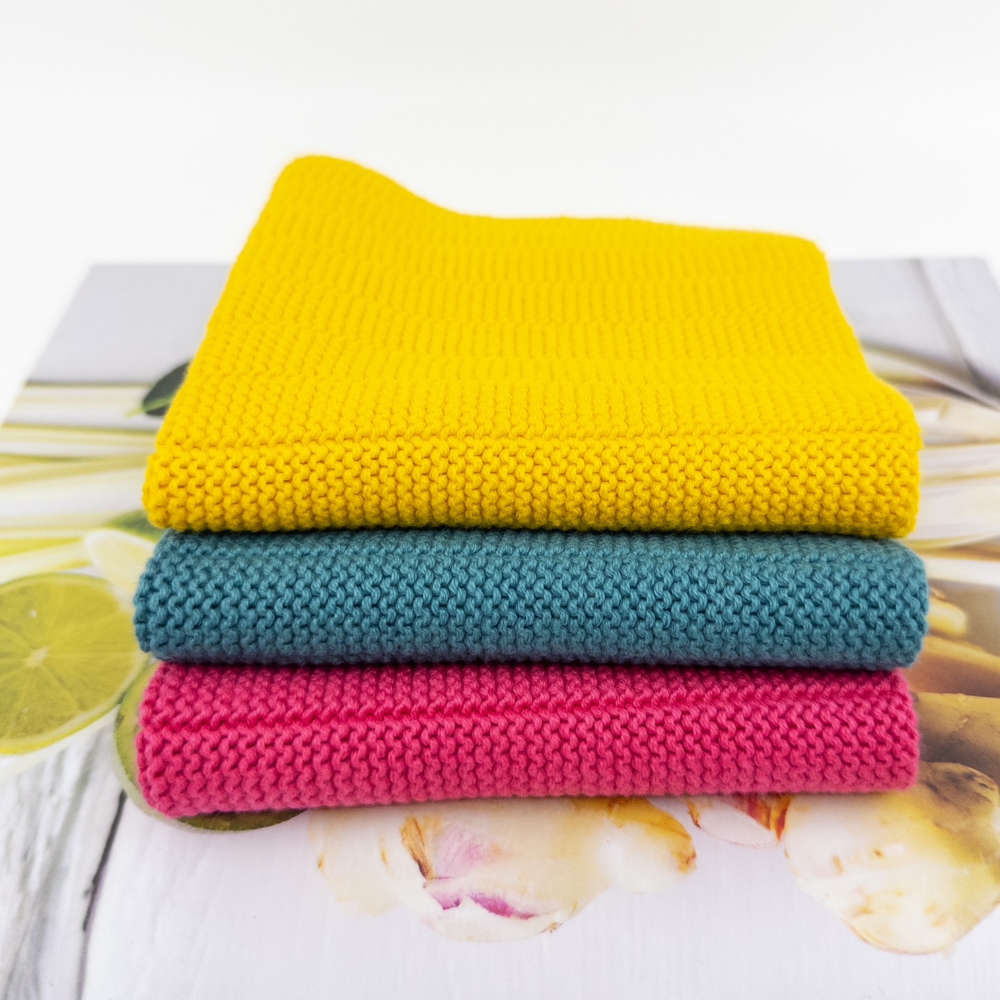Ecovask Heavy Duty Dishcloths 3 Pack Confetti (1)