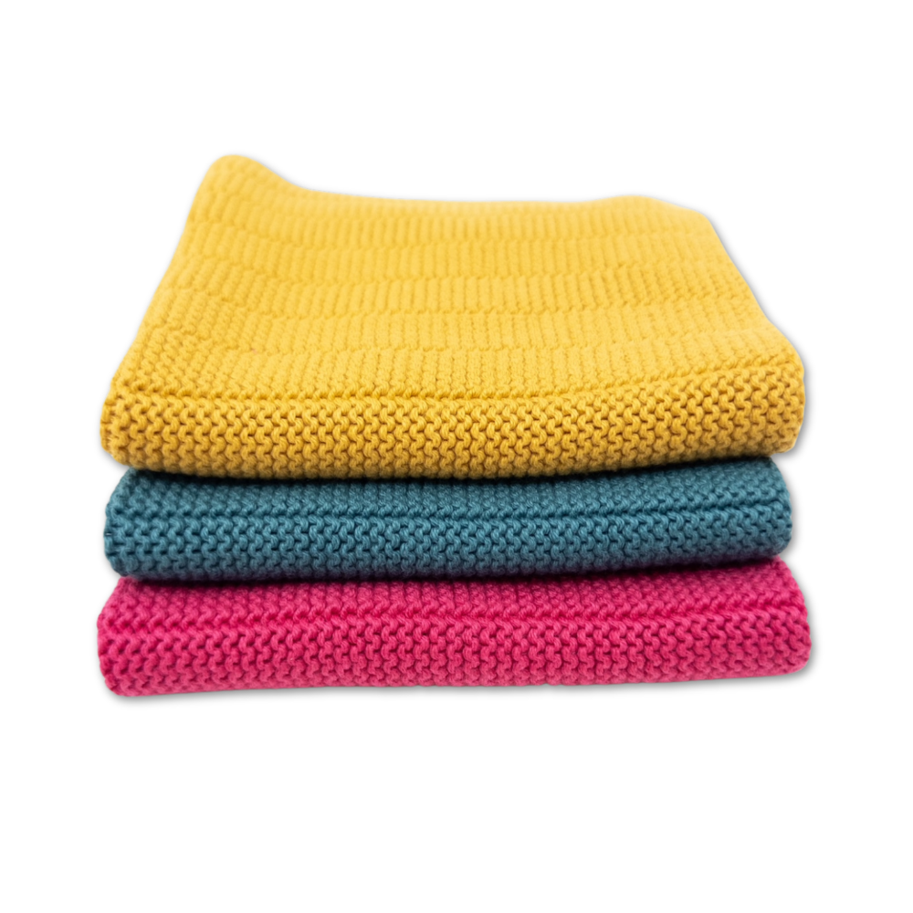 Ecovask Heavy Duty Dishcloths 3 Pack Confetti (2)
