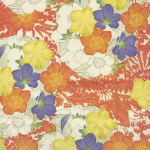 IHR Lunch Napkin Kimono Flowers
