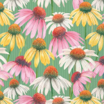 IHR Lunch Napkin Pastel Garden Green