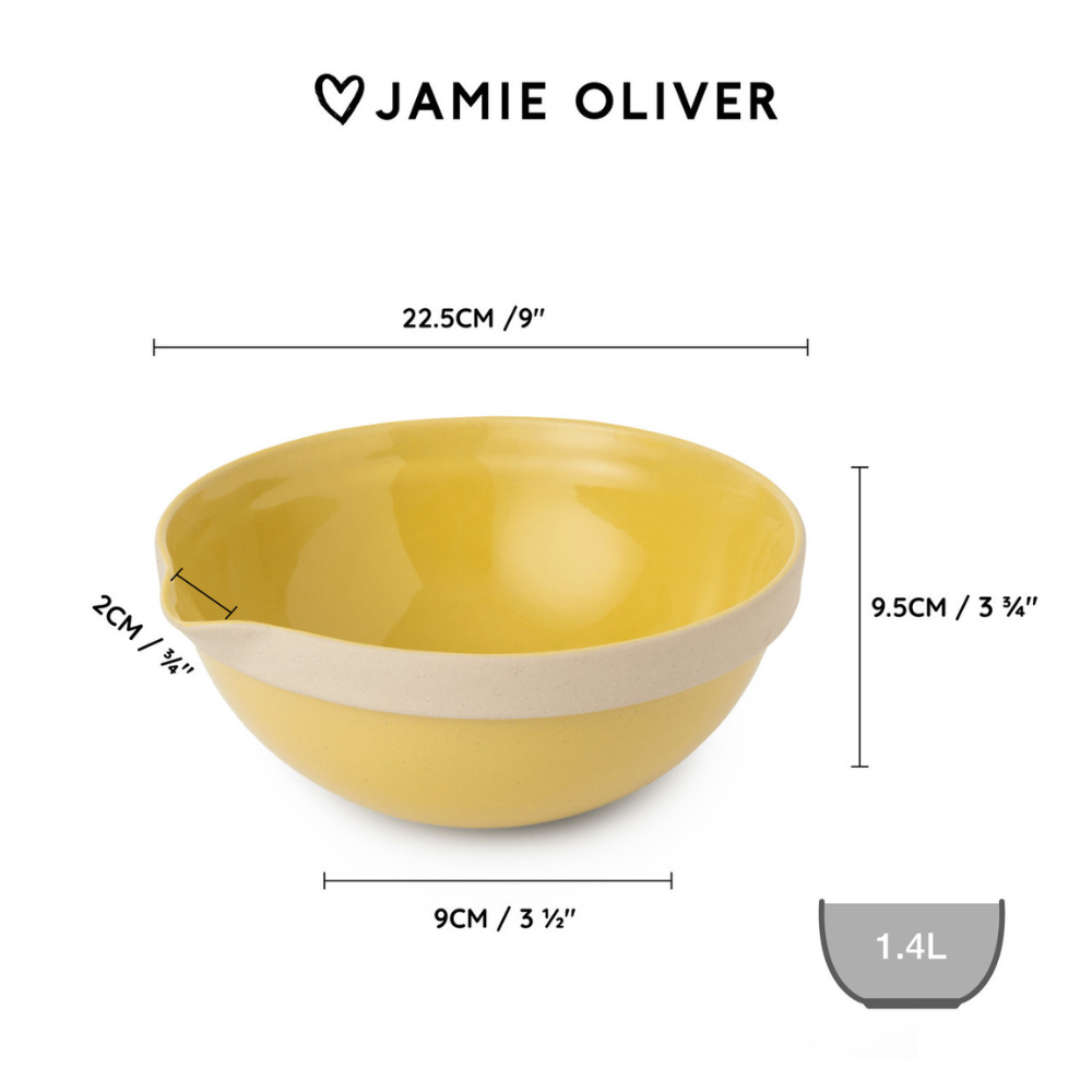 Jamie Lover Big Love Mixing Bowl Yellow 22cm (8)