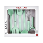KitchenAid Universal 6 Piece Kitchen Utensil Set Spearmint