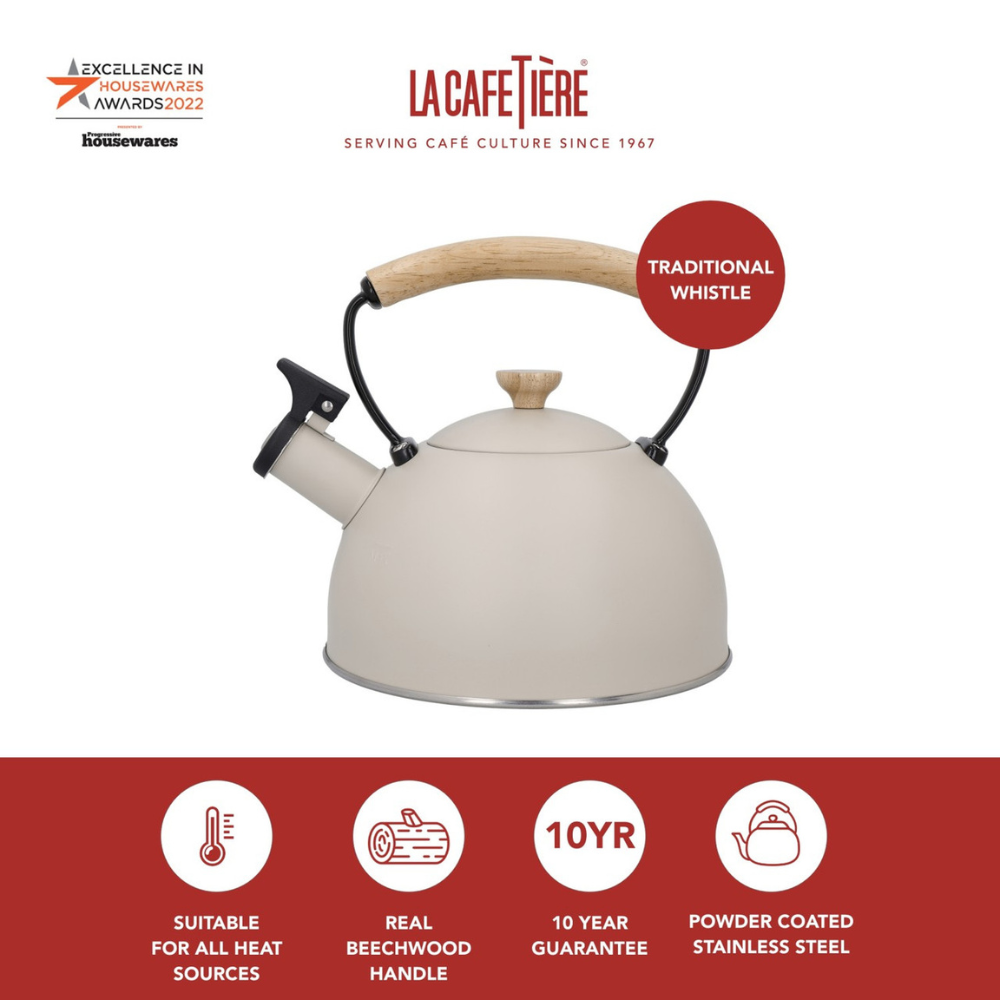 La Cafetière Whistling Kettle Latte 1 (6)