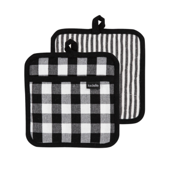 Ladelle Eco Gingham Kitchen Set (3)