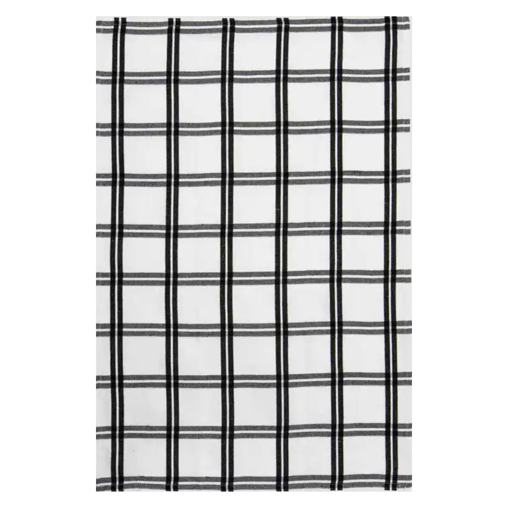Ladelle Tea Towel Charlie Black Set of 4 (3)