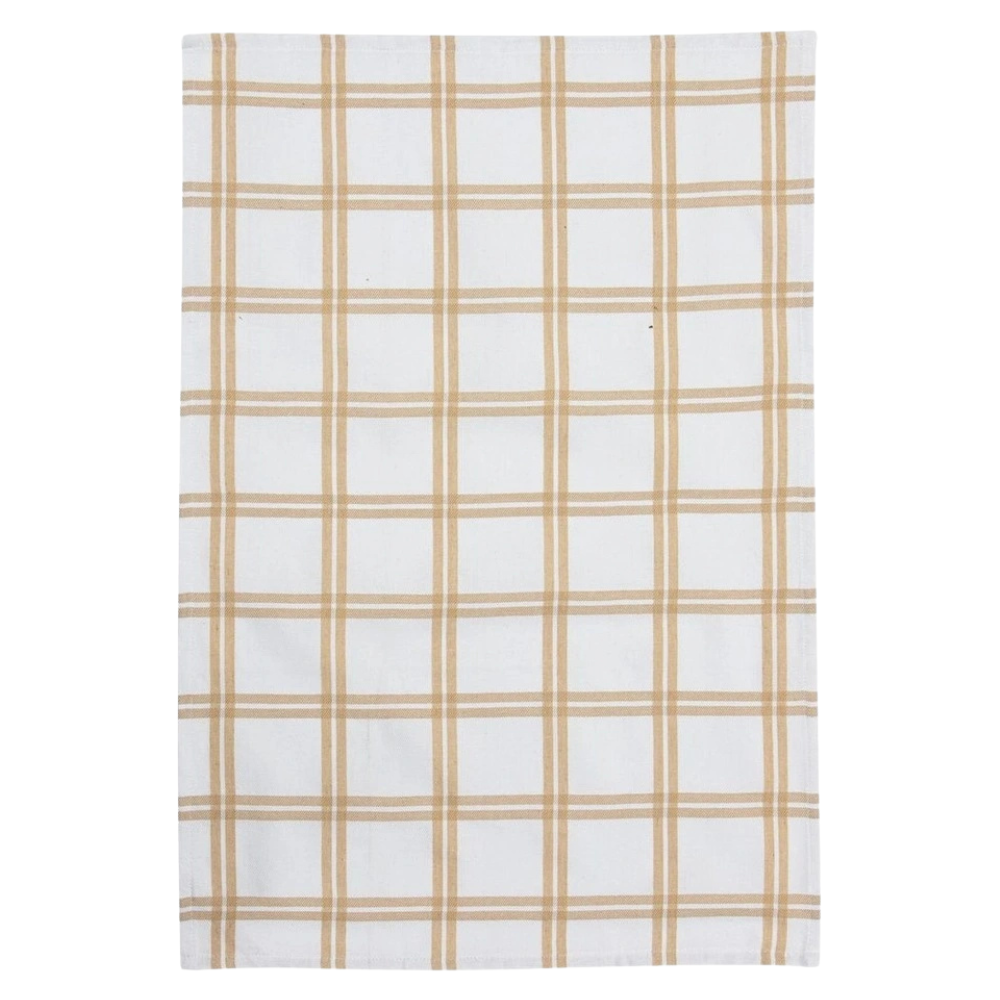 Ladelle Tea Towel Charlie Taupe Set of 4 (3)