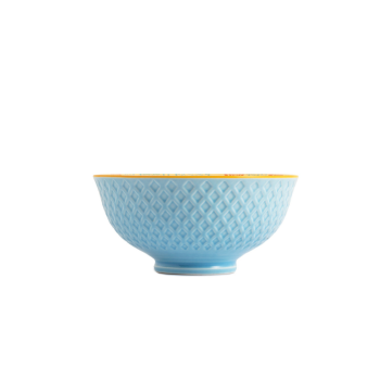 Mikasa Stoneware Nibble Bowl Blue Mosaic 12cm (2)