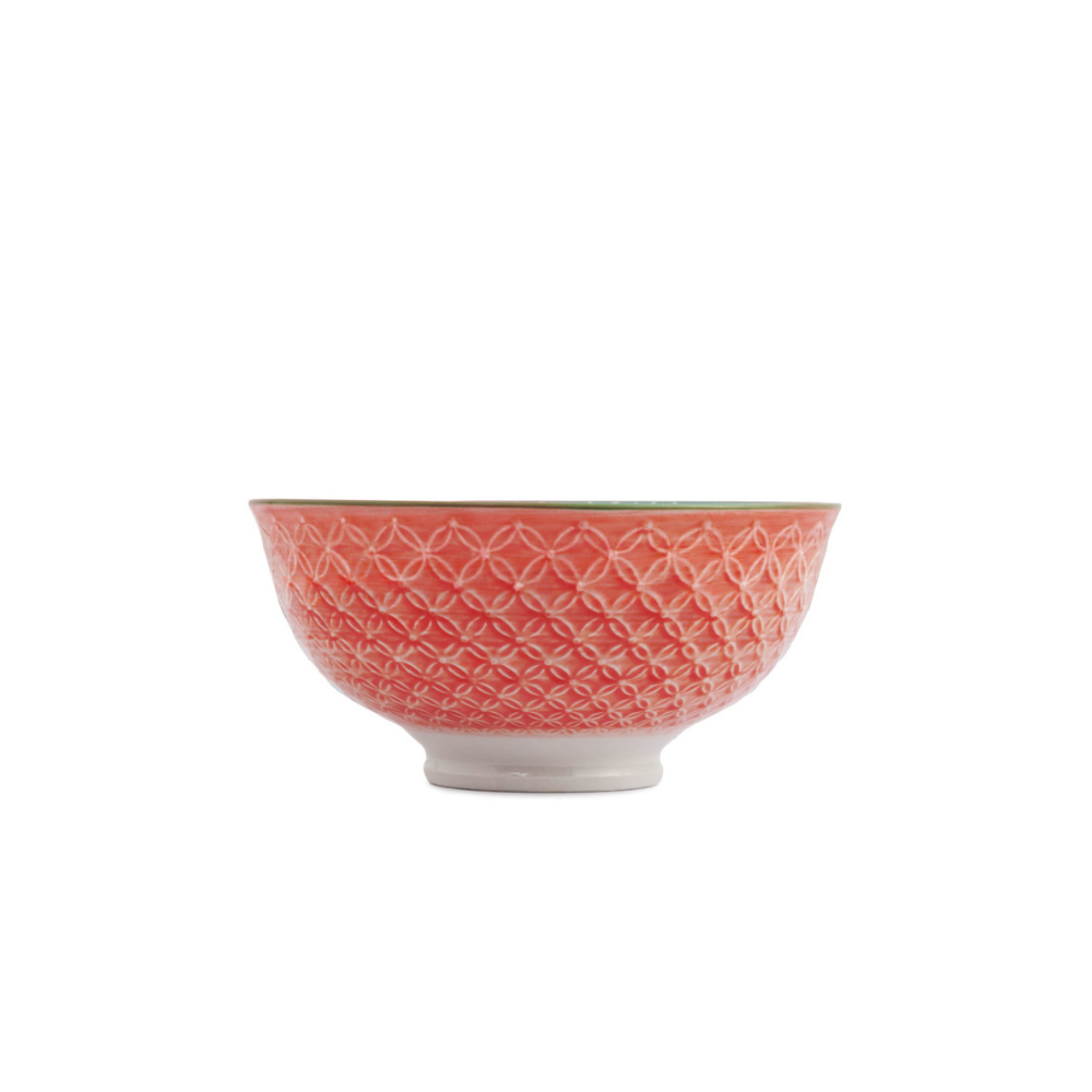 Mikasa Stoneware Nibble Bowl Grey Floral 12cm (2)