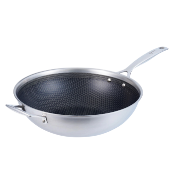 Pyrolux Pyrohex Wok w/ Helper Handle 32cm
