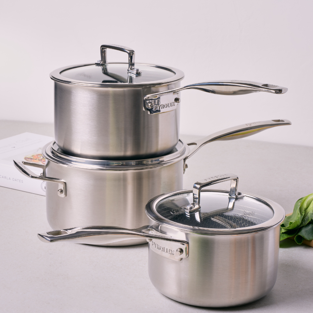 Pyrolux Pyrohex Saucepan Set (4)