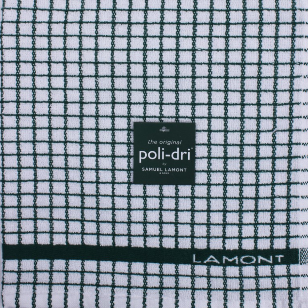 Samuel Lamont Poli-Dri Tea Towel hunter green (1)