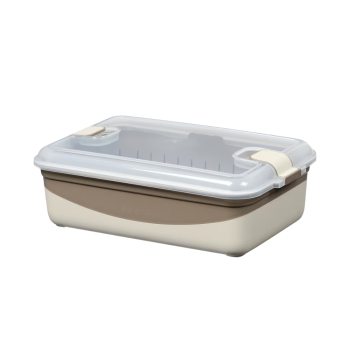 Sistema Heatables Rectangle Steamer Container 2.45L (Assorted Colours)