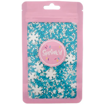 Sprink'd Snowflakes 2mm Sugar Balls