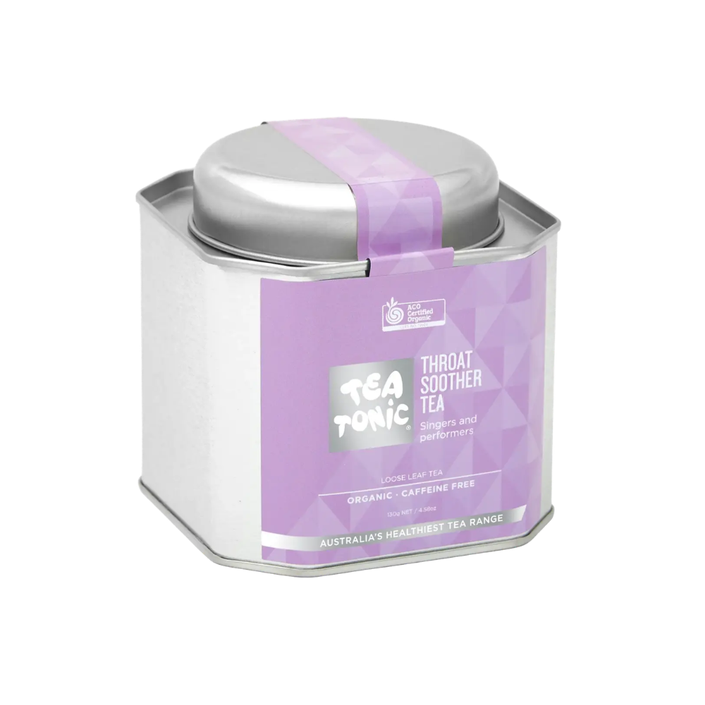 Tea Tonic Tea Tin Loose Leaf Throat Soother Tea