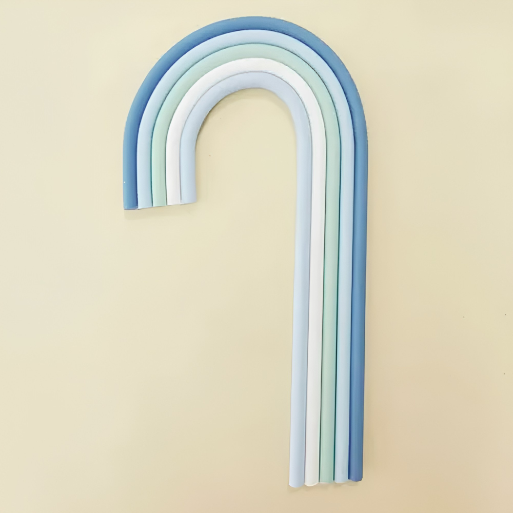 WISH BLUE RAINBOW CAKE TOPPER