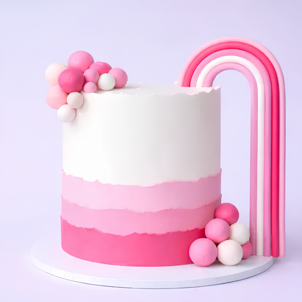 WISH PINK RAINBOW CAKE TOPPER (2)