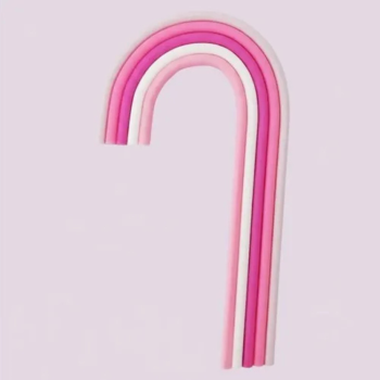WISH PINK RAINBOW CAKE TOPPER