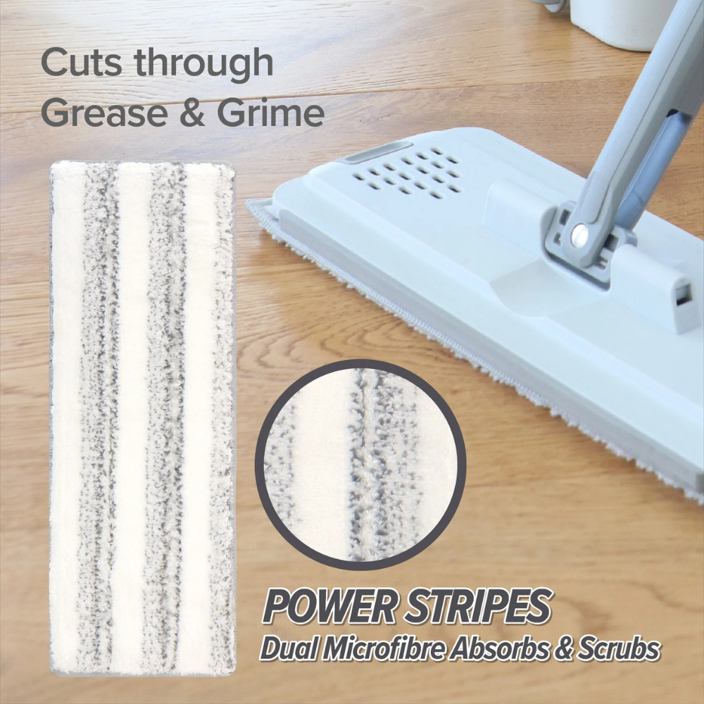 White Magic Flat Mop Refill Pack of 2 (2)