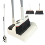 White Magic Indoor/Outdoor Broom & Dustpan Set