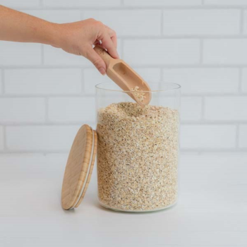 Agee Wooden Scoop