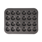 Bakemaster Non-Stick Mini Muffin Pan 24 Hole