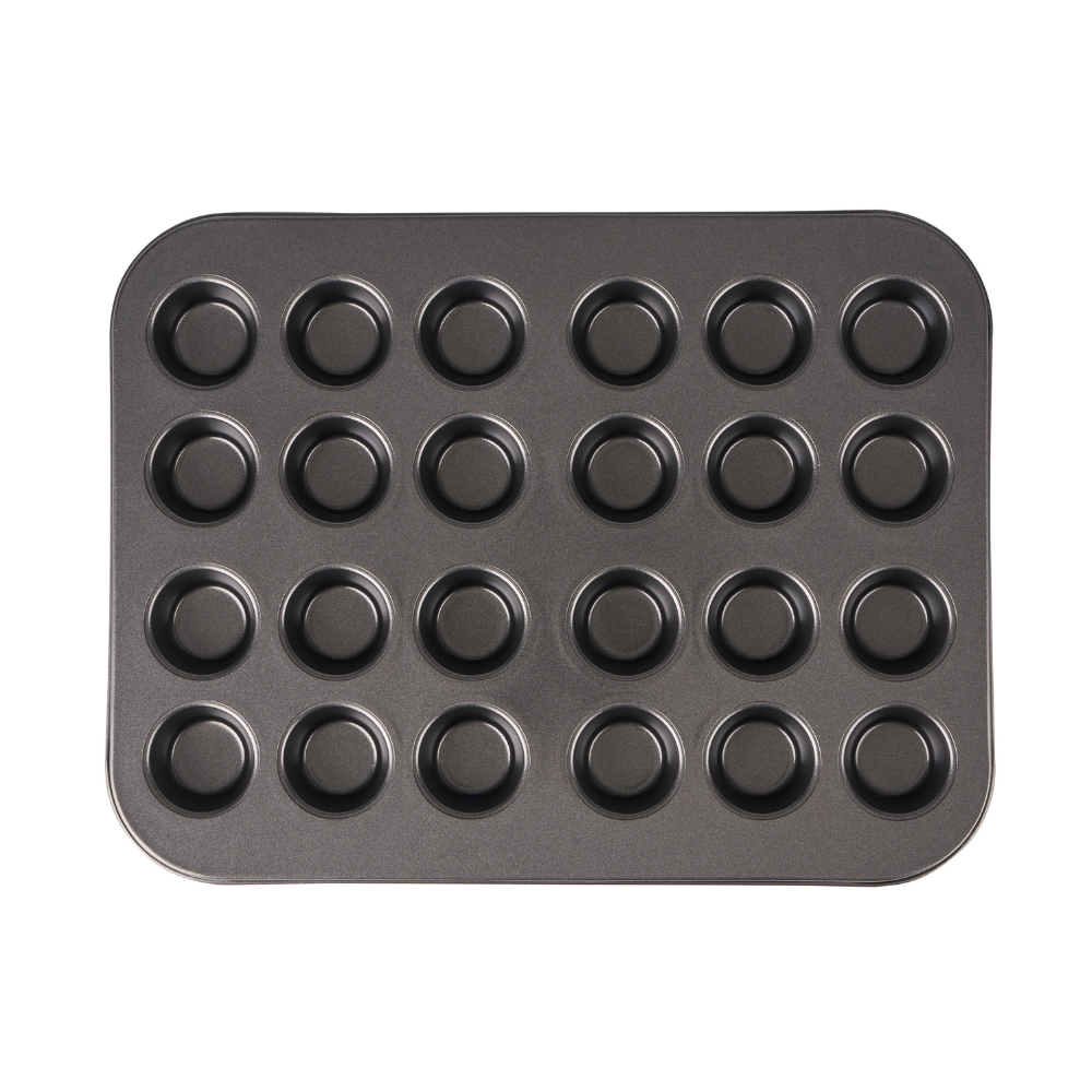 Bakemaster Non-Stick Mini Muffin Pan 24 Hole