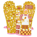 Blue Q Single Oven Glove 'Never Want Your Help'