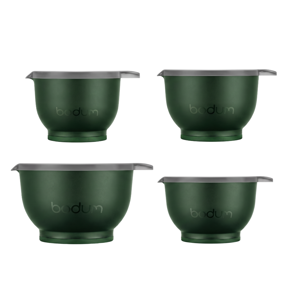 Bodum Bistro 4 Piece Mixing Bowl Set Green