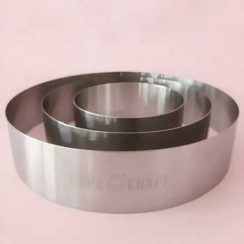 Cake Craft Medium Cake Ring Cutter Set of 3