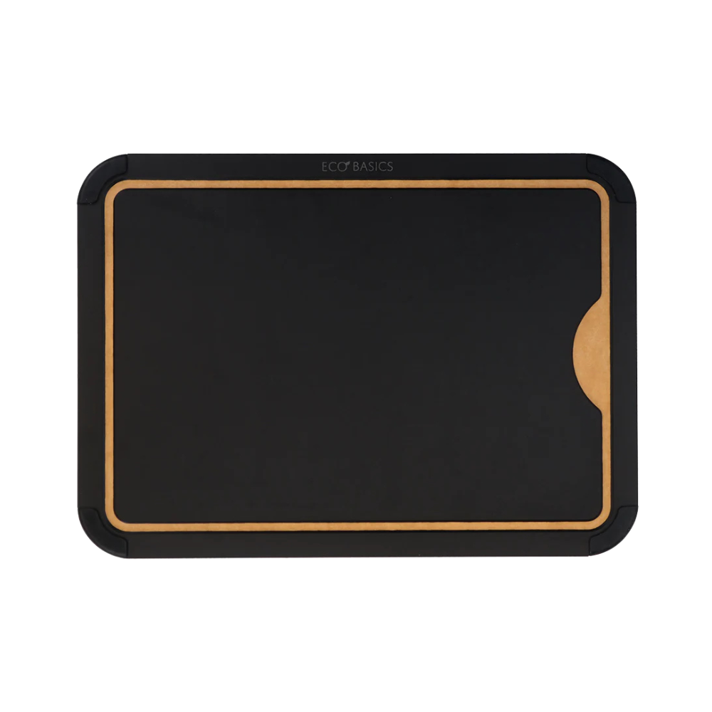 Eco Basics Carving Board with Groove Black 44cm (1)