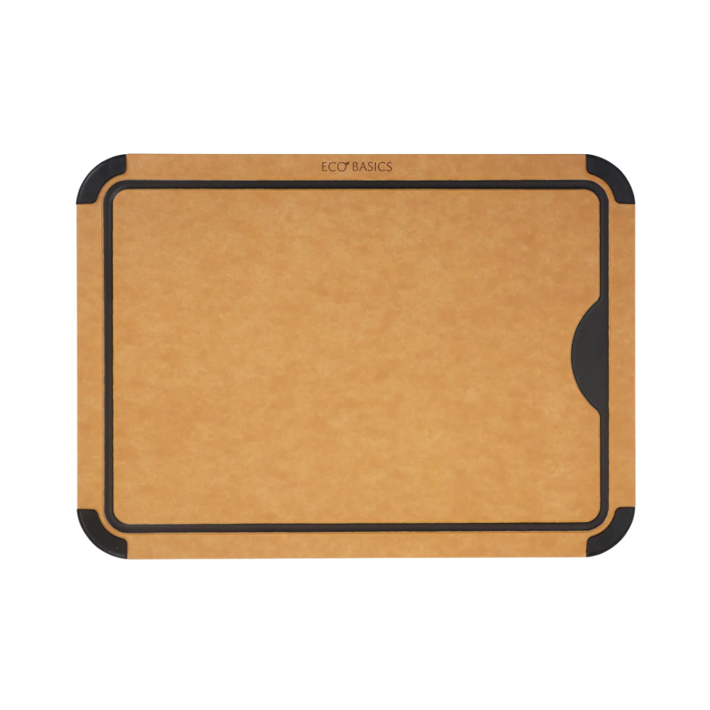 Eco Basics Carving Board with Groove Natural 44cm (1)