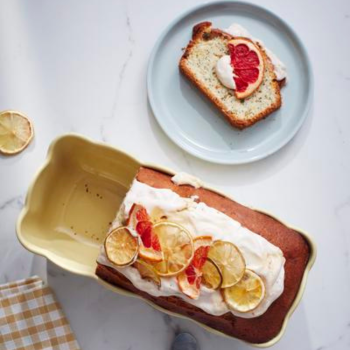 Emile Henry Madeleine Loaf Dish Vanilla 37cm (3)