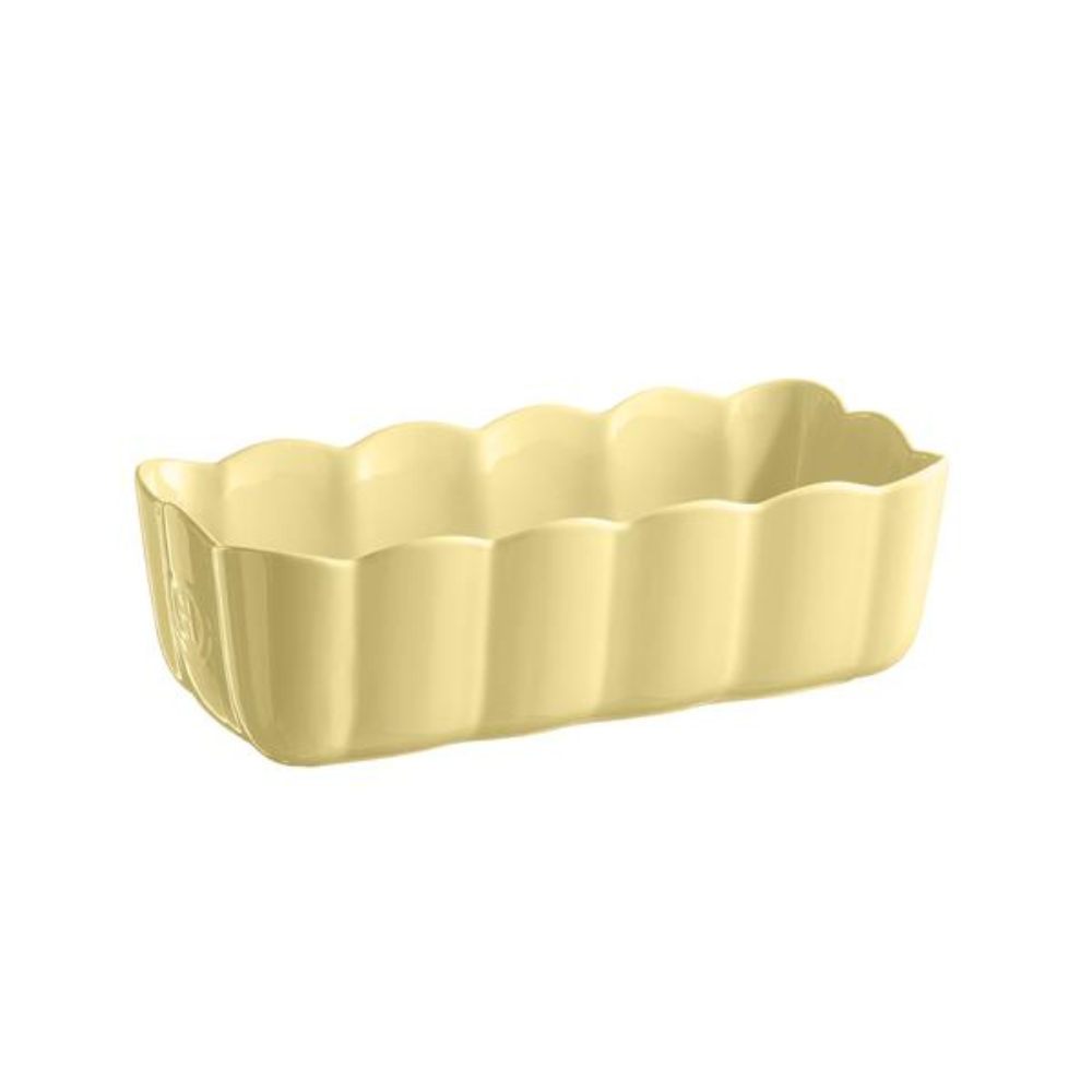 Emile Henry Madeleine Loaf Dish Vanilla 37cm (4)