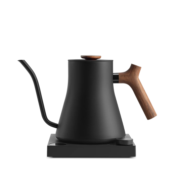 Fellow Stagg EKG Pro Electric Kettle Matte Black with Walnut Handle 900ml