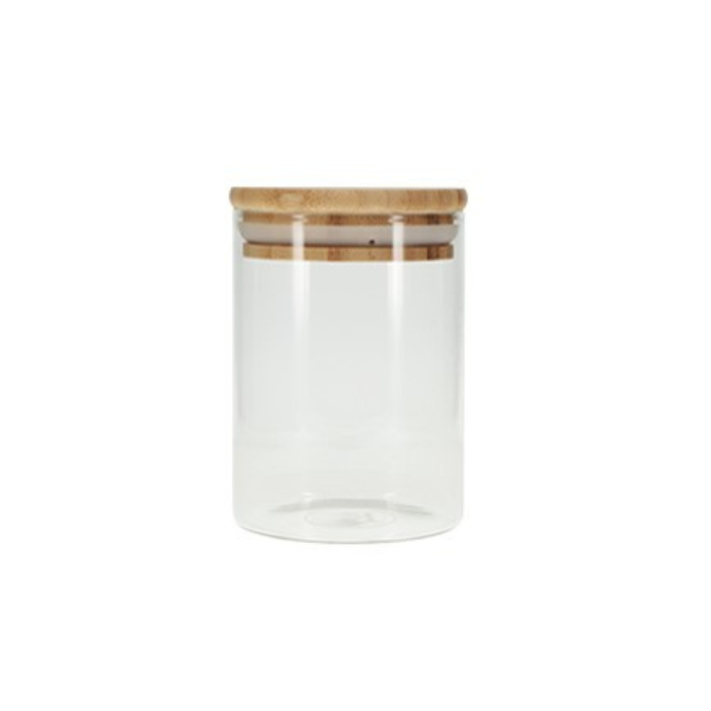 Kate’s Kitchen Glass Spice Jar with Bamboo Lid 75ml