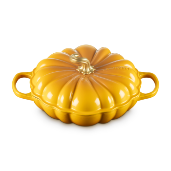 Le Creuset Cast Iron Shallow Casserole Pumpkin Nectar 28cm