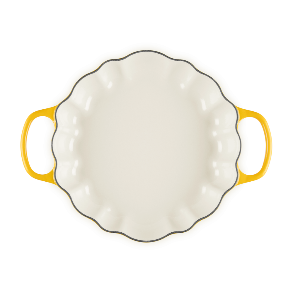 Le Creuset Cast Iron Shallow Casserole Nectar (3)
