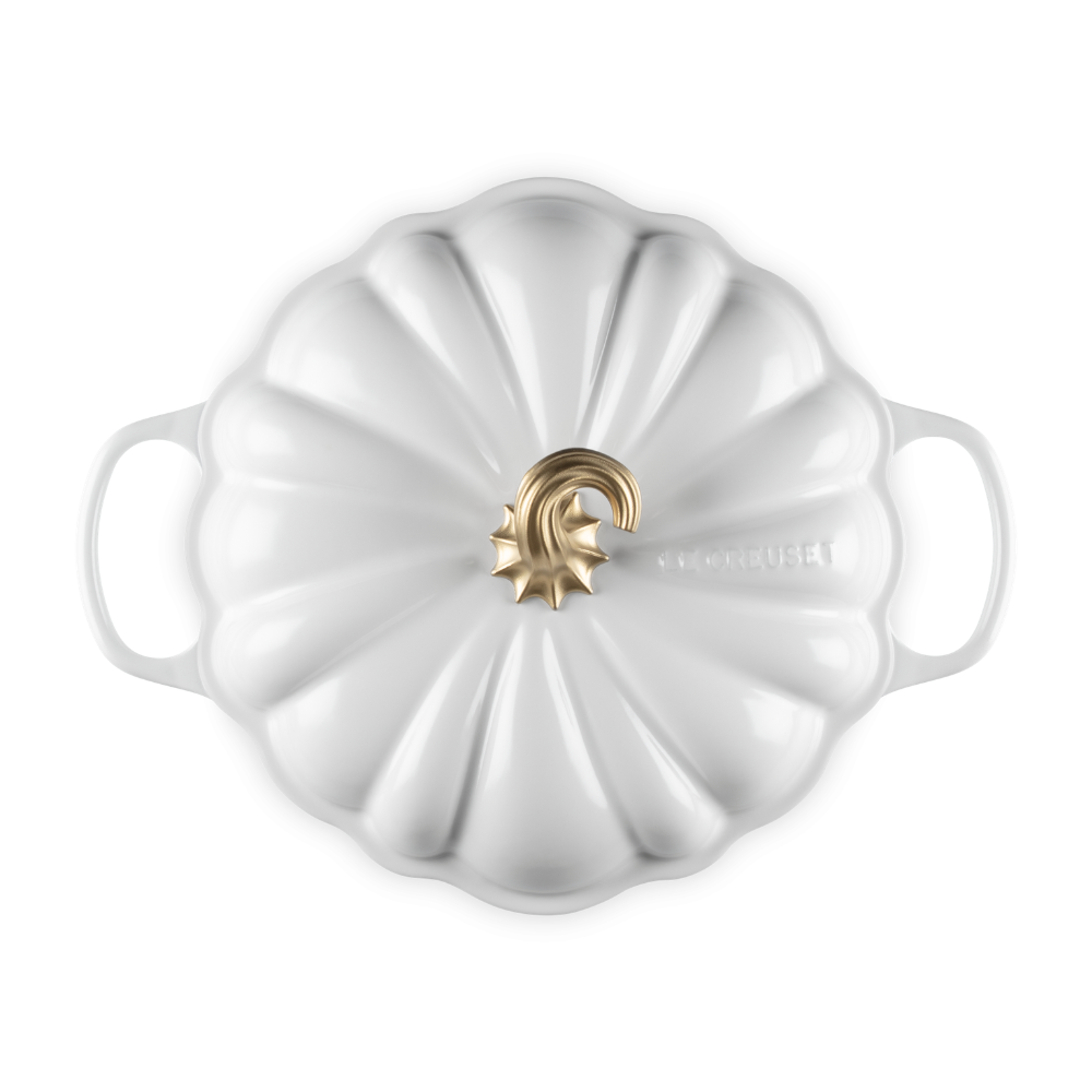 Le Creuset Cast Iron Shallow Casserole White (4)